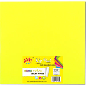 4A Sticky Notes,4 x 6 Inches,Large Size,Pastel Assorted,Self-Stick  Notes,100 Sheets/Pad,6 Pads